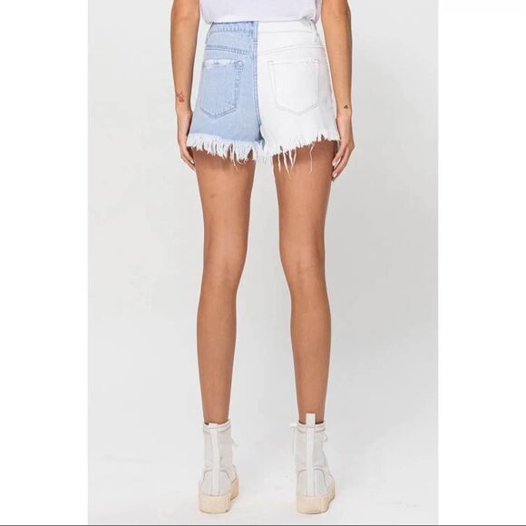 Vervet High Rise Jean Shorts Size Medium - Picture 4 of 9